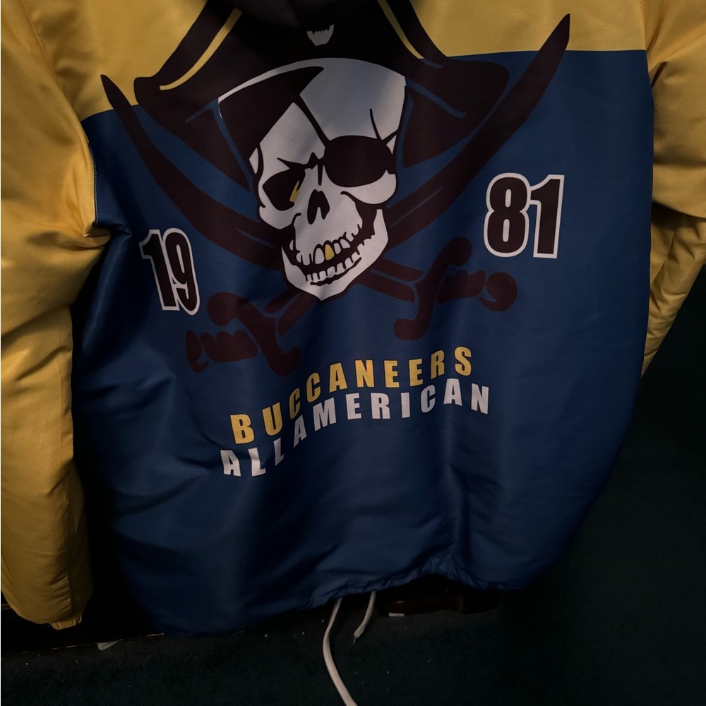 Blue and Yellow Buccaneers Jacket